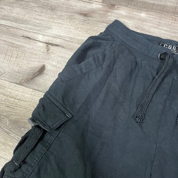 CSG Athletic Champs Mid Rise Cargo Shorts Dark Grey Black Men’s Size M - Picture 4 of 7